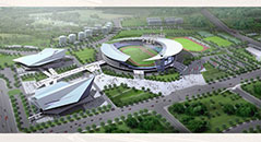 金亨木業建筑模板--宜陽縣一場兩館和第二高級中學